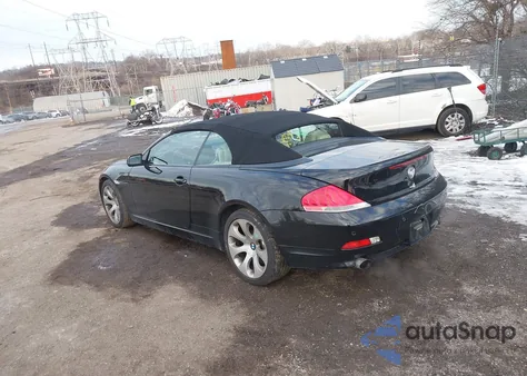 2006 BMW 650I z USA, uszkodzony, nr VIN WBAEK13466CN78614
